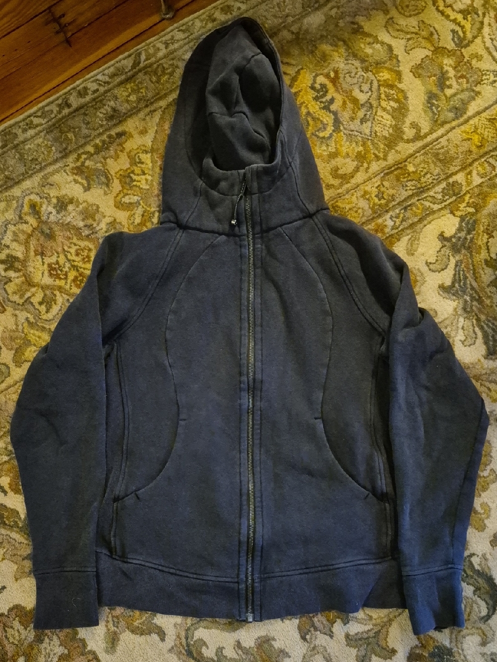 Dark Charcoal Lululemon Zip Hoodie